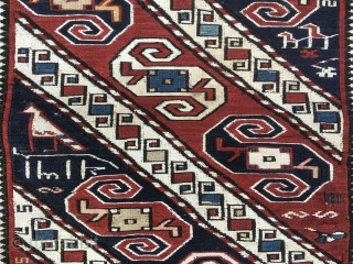 Azerbaijan. About 110 km northeast of Baku is the village od Khizy or Xizi that gives the name to these wonderful sumack textiles. There are not many of such bags available since  ...