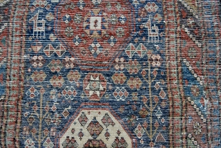Shahsavan rug, cm 380x110, or ft 12.5x3.6. End 19th/early 20th century - Mint condition - High, full, heavy pile - Great, soft wool - Fantastic, natural dyes - No restorations, no holes,  ...