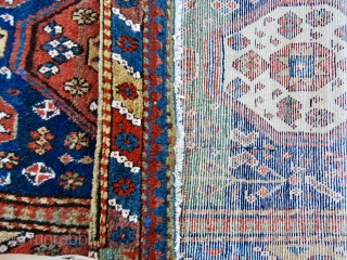 Shahsavan rug, cm 380x110, or ft 12.5x3.6. End 19th/early 20th century - Mint condition - High, full, heavy pile - Great, soft wool - Fantastic, natural dyes - No restorations, no holes,  ...