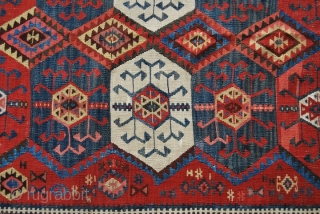 Kars long Kilim, Eastern Anatolia, cm 155x410, 2nd half 19th century, great colors, great condition, few minor restorations, rare, collection piece. - For ref see "KIlims" by Yanni Petsopoulos, page 222, Thames  ...