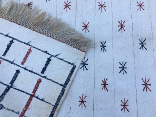 Verneh, might be Caucasian, but  probably Shahsavan. Cm 100x180 ca. Beautiful, charming, rare, In good condition.  Slight stains, no tears, no holes. Wool & cotton.      