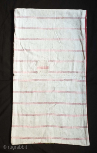 19th century Bilecik, Turkish block printed cushion cover, 3rd to 4th quarter of the 19th century. The colors are all natural with the block printing done using a stone print rather than  ...