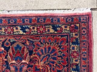 Antique Sarouk Carpet, c.1920-30+/-, 14'6" X 9'9", Very Excellent Condition.
SOLD                       