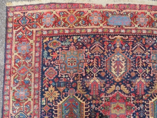 Antique Karadjeh main carpet 

302 x 217 cm

Few moth damage at one end.

Smooth price.                   