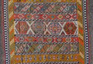 Antique Qashqai kilim

19th century

290 x 166 cm

                          