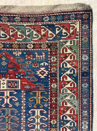 Shirvan Rug Circa 1860 size 92 x 133 cm. Great Condotion                      