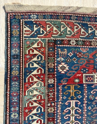 Shirvan Rug Circa 1860 size 92 x 133 cm. Great Condotion                      