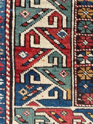 Shirvan Rug Circa 1860 size 92 x 133 cm. Great Condotion                      