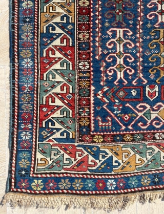 Shirvan Rug Circa 1860 size 92 x 133 cm. Great Condotion                      