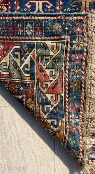 Shirvan Rug Circa 1860 size 92 x 133 cm. Great Condotion                      