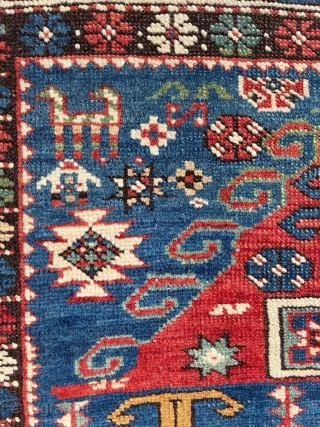 Shirvan Rug Circa 1860 size 92 x 133 cm. Great Condotion                      
