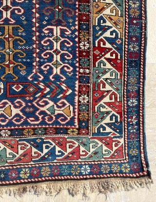 Shirvan Rug Circa 1860 size 92 x 133 cm. Great Condotion                      