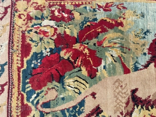 Very Rare Design Zechur Rug Circa 125x185 cm                         