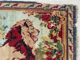 Very Rare Design Zechur Rug Circa 125x185 cm                         