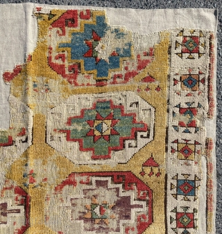 18th Century Cappadocia Fragment size 115x110 cm                          