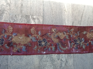 Chines textıle 
Size : 1,78 x 0,28                          