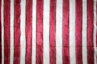 Thirma Phulkari From West(Pakistan)Punjab India Called As Thirma Bagh.C.1900.Floss Silk on Hand Spun Cotton khaddar Cloth.(DSL05380).                 