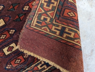 Mid 19th century Igdyr mafrash. 2'2" x 1'3" or 67x38cm                       