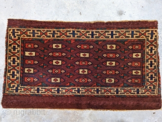 Mid 19th century Igdyr mafrash. 2'2" x 1'3" or 67x38cm                       