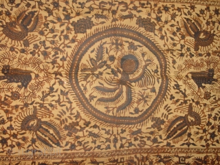 gorgeous silk antique batik indonesian lokchan  great condition , great special sized
55x130cm
1.8x4.3ft                    