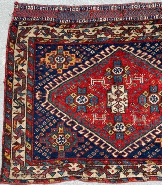 Khamseh Bagface Circa 1870 Size: 52x65 cm                          