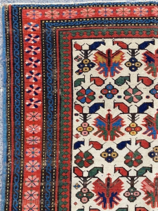 Shirvan Kuba Rug Circa 1860’s Size: 90x155 cm                         