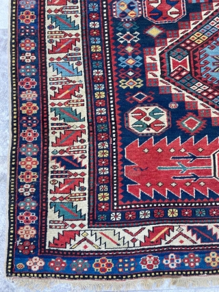 Shirvan Rug Circa 1880 Size: 150x325 cm                          