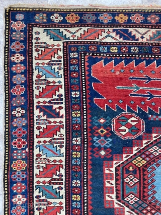 Shirvan Rug Circa 1880 Size: 150x325 cm                          