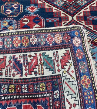 Shirvan Rug Circa 1880 Size: 150x325 cm                          