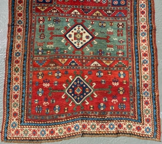 Caucasian Rug Cica 1870’s Size: 125x265 cm                          