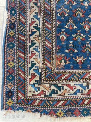 Shirvan Rug Circa 1850’s Size: 90x115 cm                          