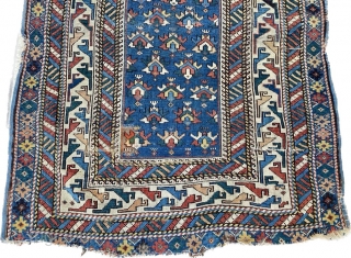 Shirvan Rug Circa 1850’s Size: 90x115 cm                          