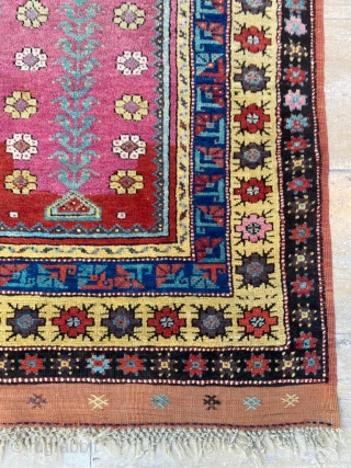 Konya Prayer Rug Circa 1860’s Size: 95x140 cm                         