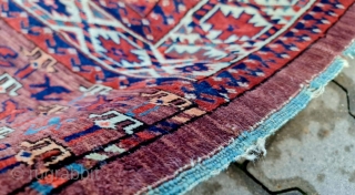 Size : 175 x 325 cm,
Old yamud.                          