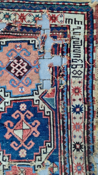 Old karacoph
Mogan motif
Size ; 120x274cm If you do not get an answer when you ask directly, my alternative e-mail address is; 

arisoylarmobilya@gmail.com 

vintagerugsra51@gmail.com .


 There may be a system error, i apologize  ...