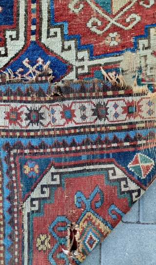 Old karacoph
Mogan motif
Size ; 120x274cm If you do not get an answer when you ask directly, my alternative e-mail address is; 

arisoylarmobilya@gmail.com 

vintagerugsra51@gmail.com .


 There may be a system error, i apologize  ...