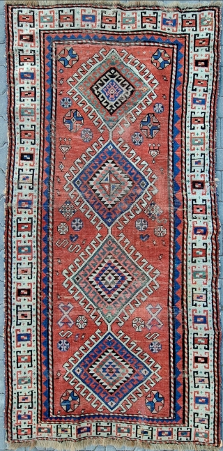 East anatolia .
Size ; 113x225 cm.

If you do not get an answer when you ask directly, my alternative e-mail address is; arisoylarmobilya@gmail.com vintagerugsra51@gmail.com . There may be a system error, i apologize  ...