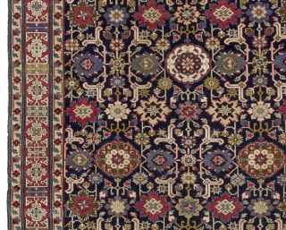 A Magnificent "Afshan Kuba" rug from Shirvan region, North East Caucasus, ca 1800s
5'3" x 12' - 160x364 cm. 

  "This fine Afshan rug is from the Shirvan district in the Kuba  ...