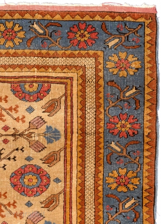 TUDUK  PRAYER RUG ROMANIA CM 1.67 X 1,30 1930 CIRCA NATURAL COLORS                    