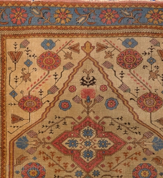 TUDUK  PRAYER RUG ROMANIA CM 1.67 X 1,30 1930 CIRCA NATURAL COLORS                    