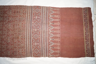 Rare Pua sungkit ceremonial cloth tribal Iban dayak people Borneo Kalimantan island 19th century contact us for detail piguraart@gmail.com              