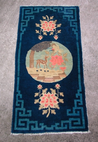 Bautou Chinese, 1st 3rd 20th century, 4'3" x 2'2". Nice condition.                      