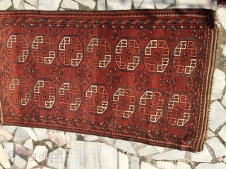 Small ersari rug nice color good condition
Size 165/95 cm                        