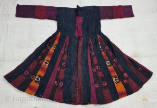 Thigma Tie and Dye Costume (Coat) of Zanskar women from Ladakh. India. It’s Pure Indigo Blue colour and other natural colours have been used. Made from yak Wool.

C.1875- 1900.

This Type of Tie  ...