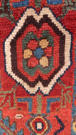 From Sonny Berntssons collection:
No 519 NV Persia Soudj Bulach circa 1880
107 x 365 cm, soft wool circa 10 cm
Repaired in one short end as can seen on photo
The rest is in mint  ...
