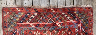 From Sonny Berntssons collection:
No 519 NV Persia Soudj Bulach circa 1880
107 x 365 cm, soft wool circa 10 cm
Repaired in one short end as can seen on photo
The rest is in mint  ...