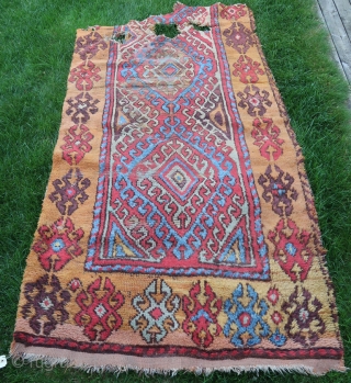 THIS RUG FRAGMENT WAS STOLEN DURING TRANSPORT BETWEEN SWEDEN AND THE NETHERLANDS.
PLEASE CONTACT ME IF YOU HAVE SOME INFORMATION. lars.jurell@outlook.com

From Sonny Berntssons collection.
As a very good friend of Sonny Berntsson, who sadly  ...