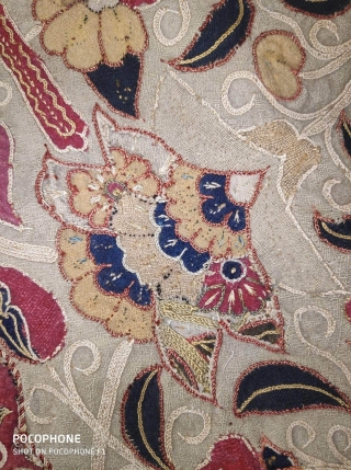Antique rasht of 19th. Silk persan embroydery 
160x100                         