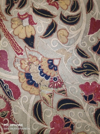 Antique rasht of 19th. Silk persan embroydery 
160x100                         