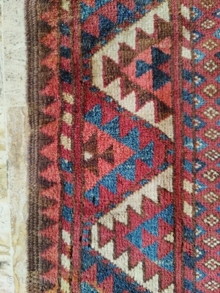  antique main carpet ersari Raul nuska Gul pattern, mint condition, full pile
340x180
Mid 19th                   
